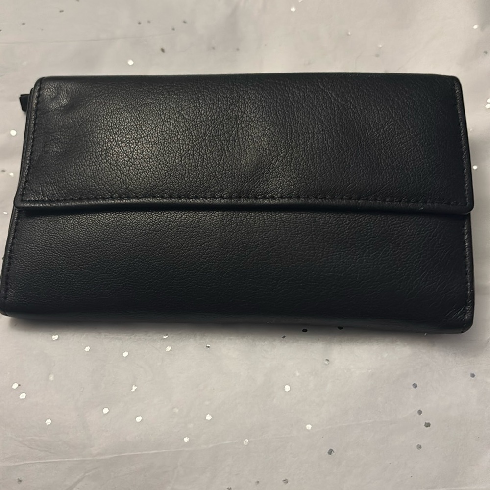 Golunski Tri-fold Black Leather Wallet